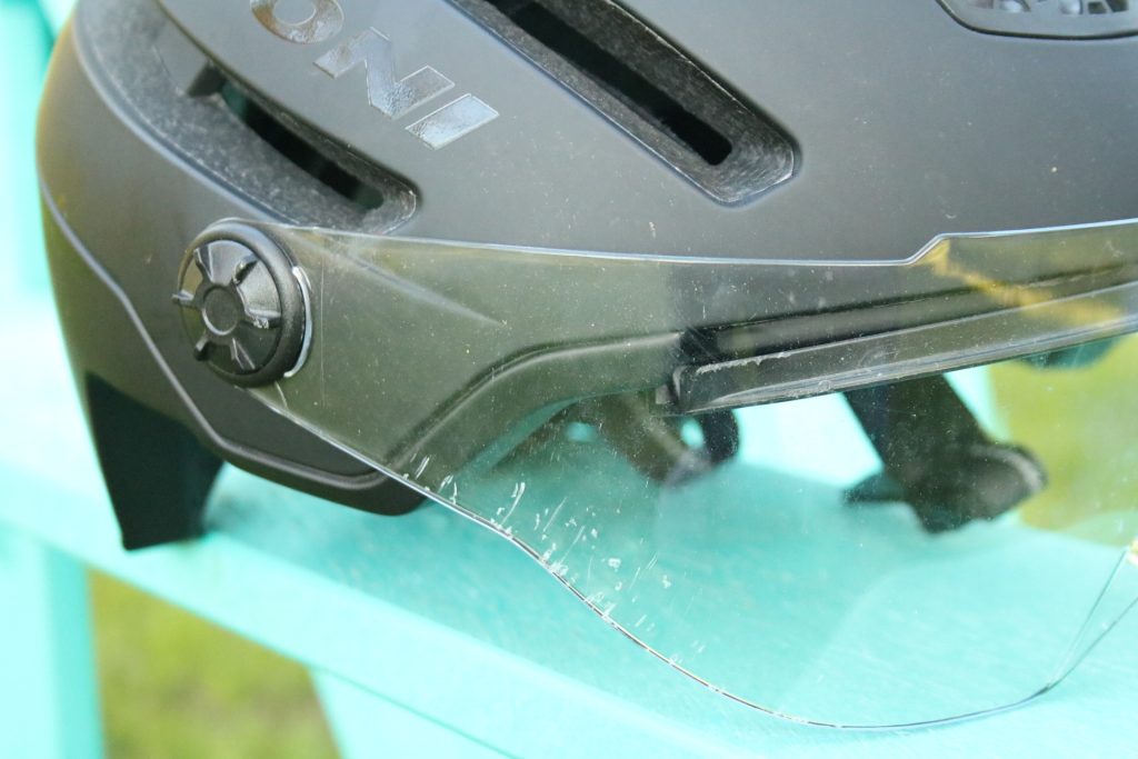 Schaden am Fahrradhelm