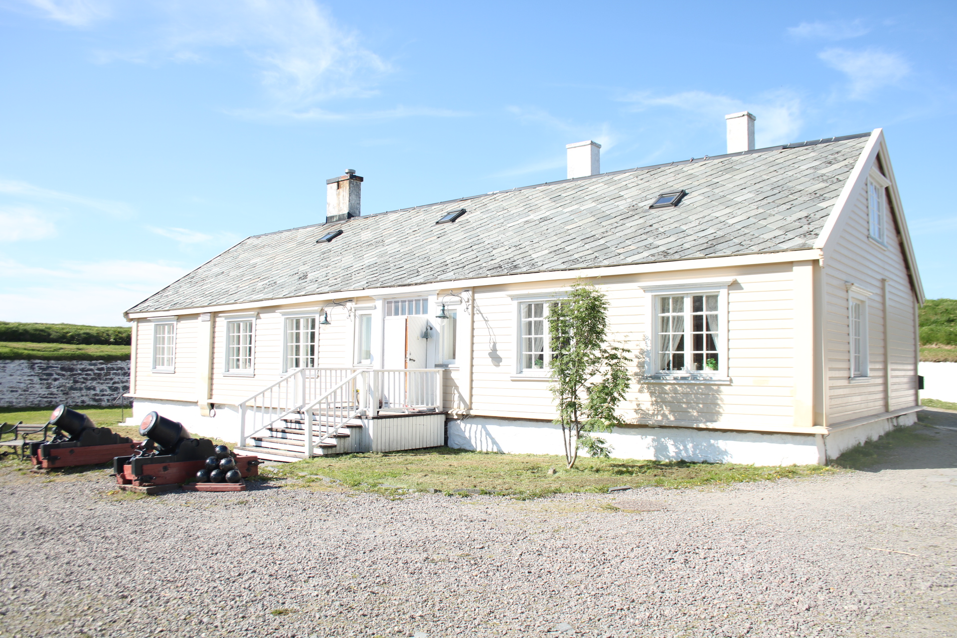 Offiziersgebäude im Festung_Vardøhus