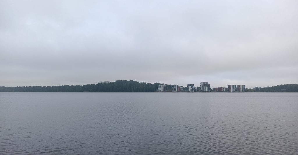 Blick auf den Saimaa See bei Lappeenranta