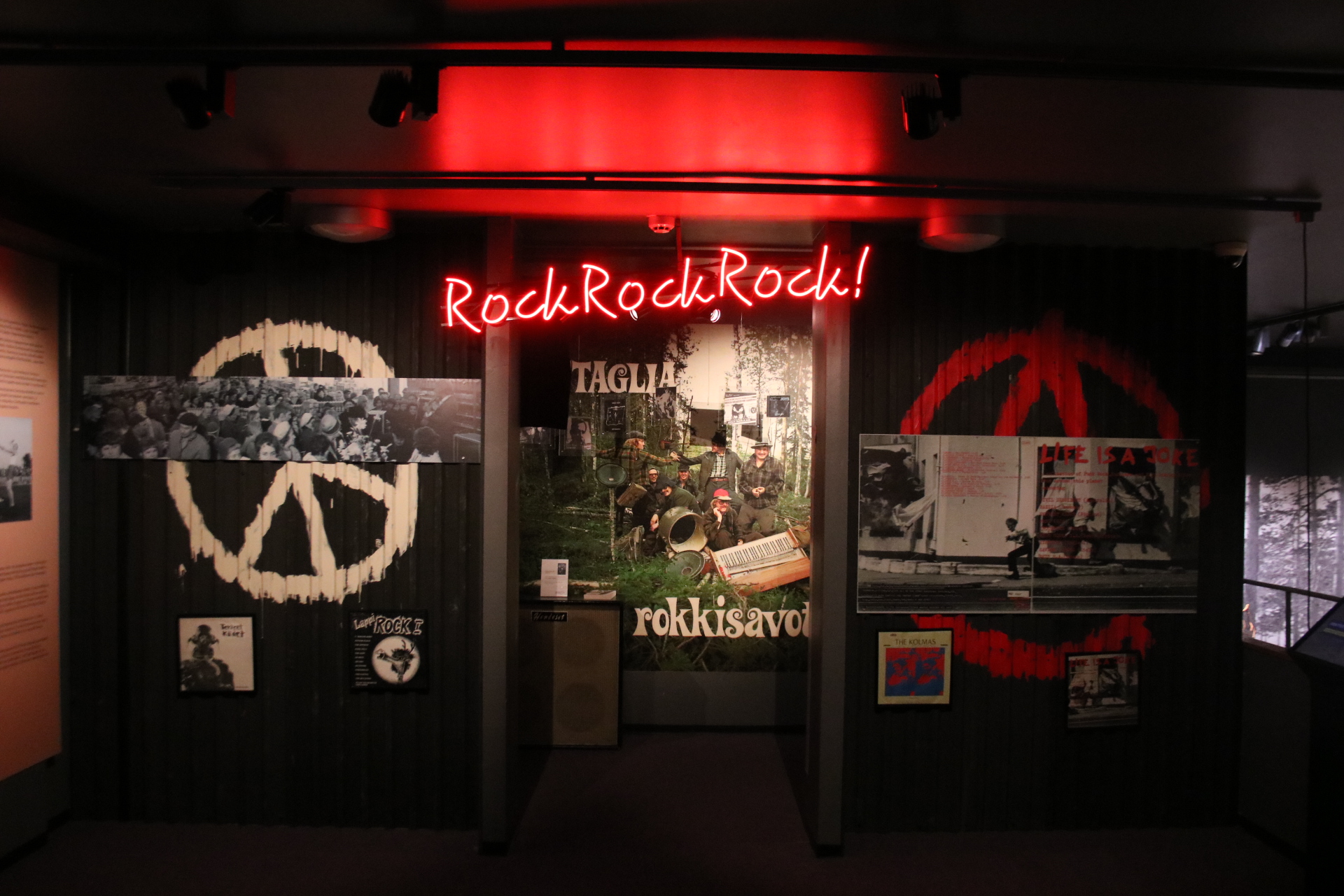 Eingang zum Punkmuseum -