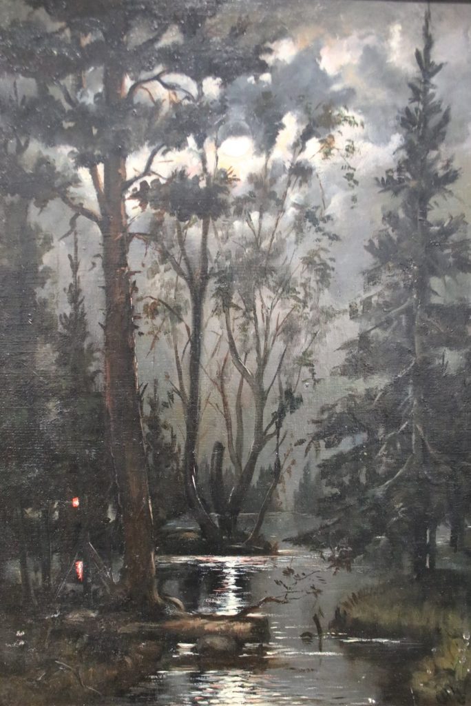 Gemälde - Wald im Winter