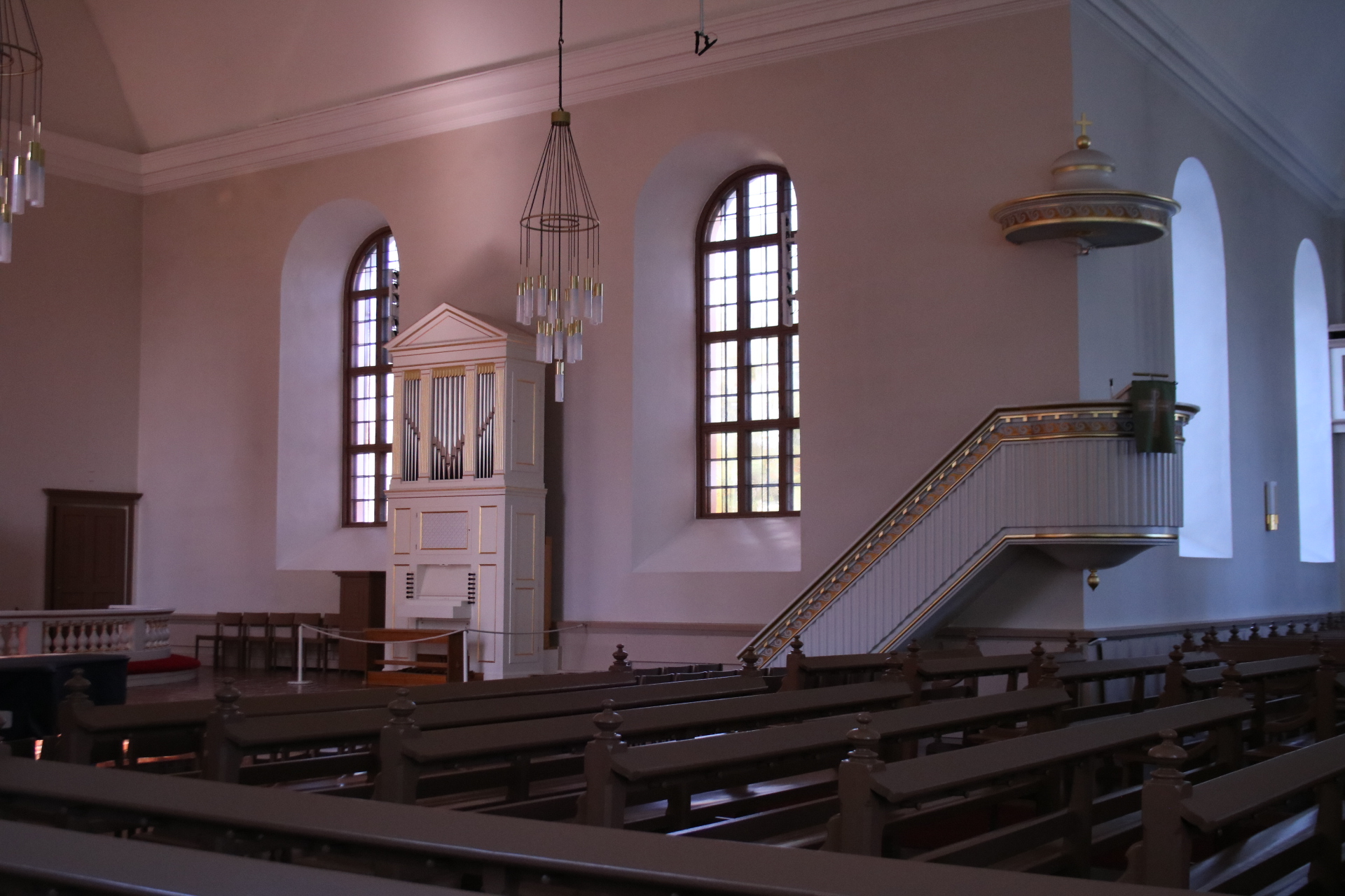 Banke, Kanzel in einer Kirche
