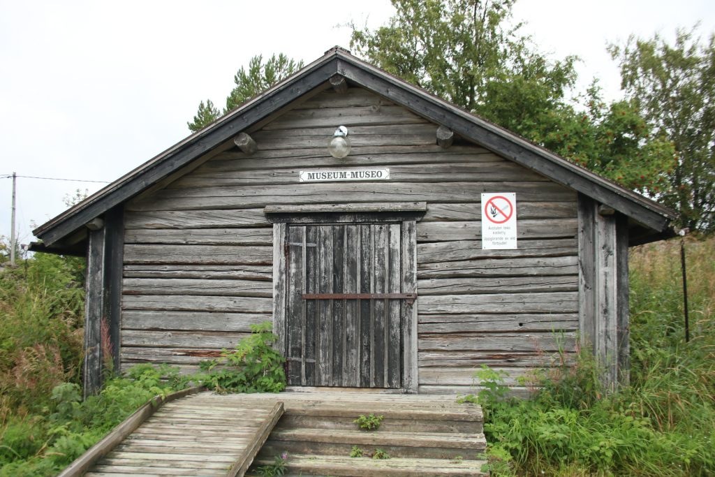 Graue Holzhütte Museum auf Tankar