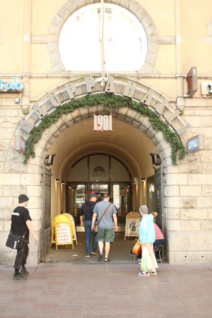 Eingang zu den Markthallen