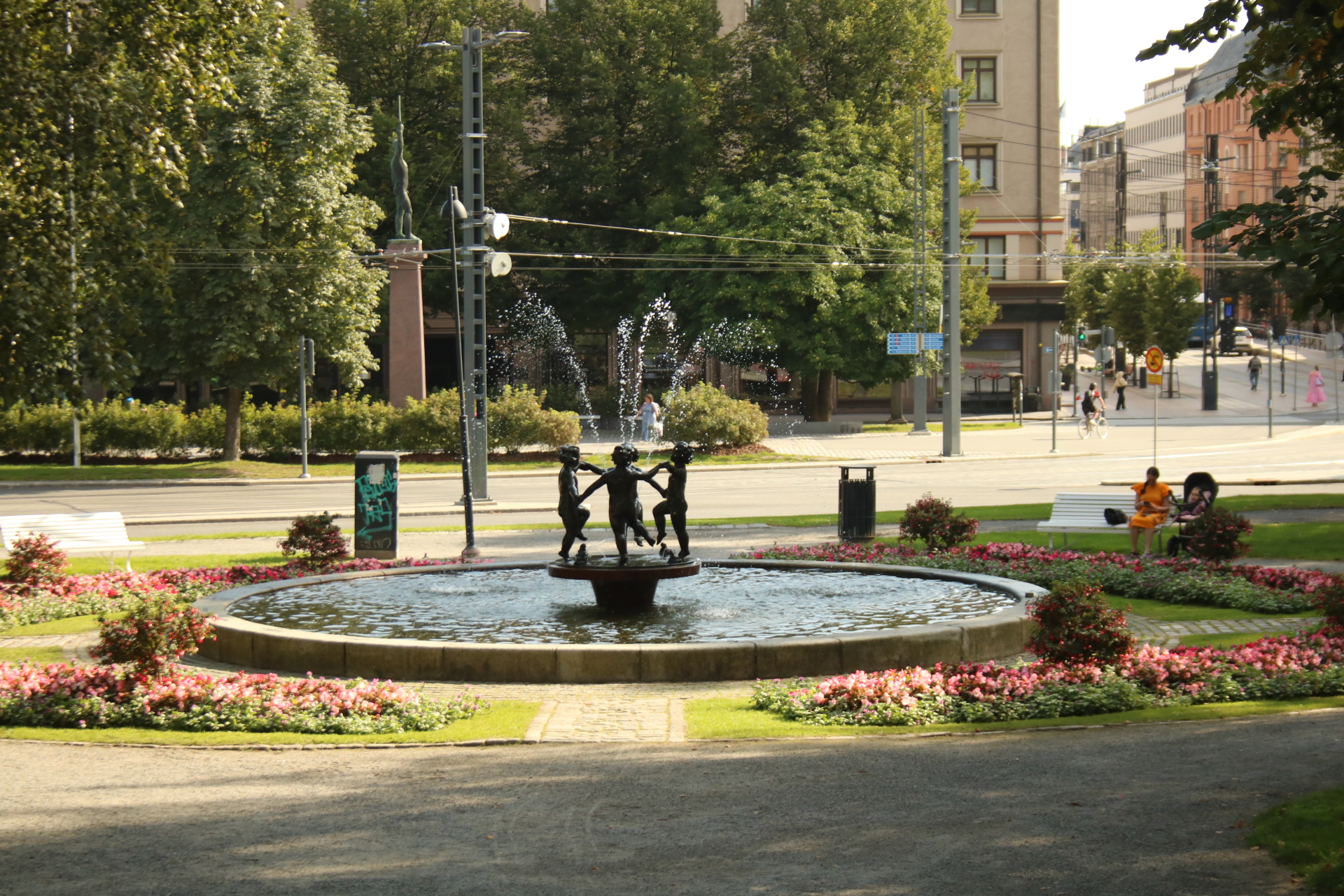 Springbrunnen in Tampere