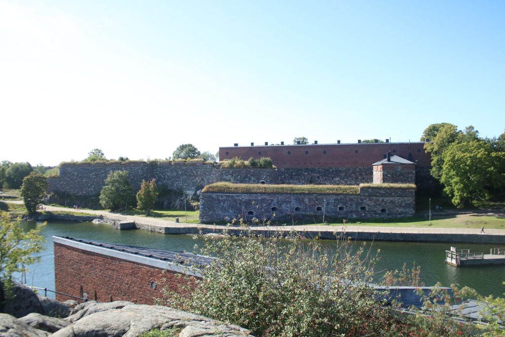 Festungsmauern auf Soumenlinna oder Sveaborg