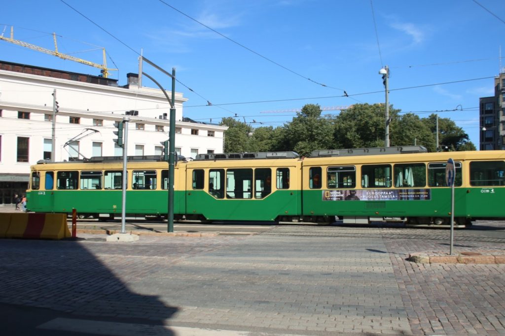 Tram in Helsinki
