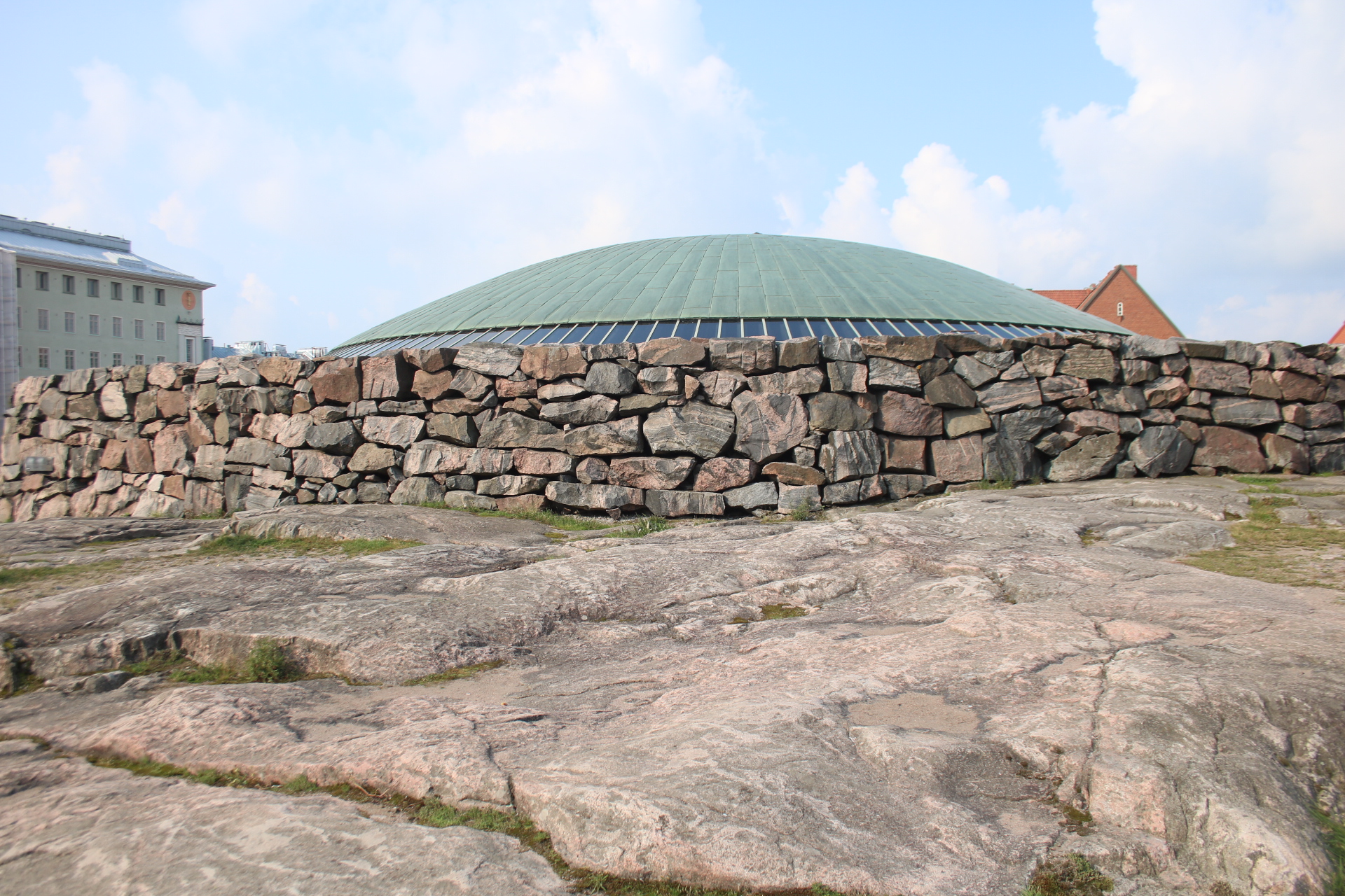 Kupple der Felsenkirche