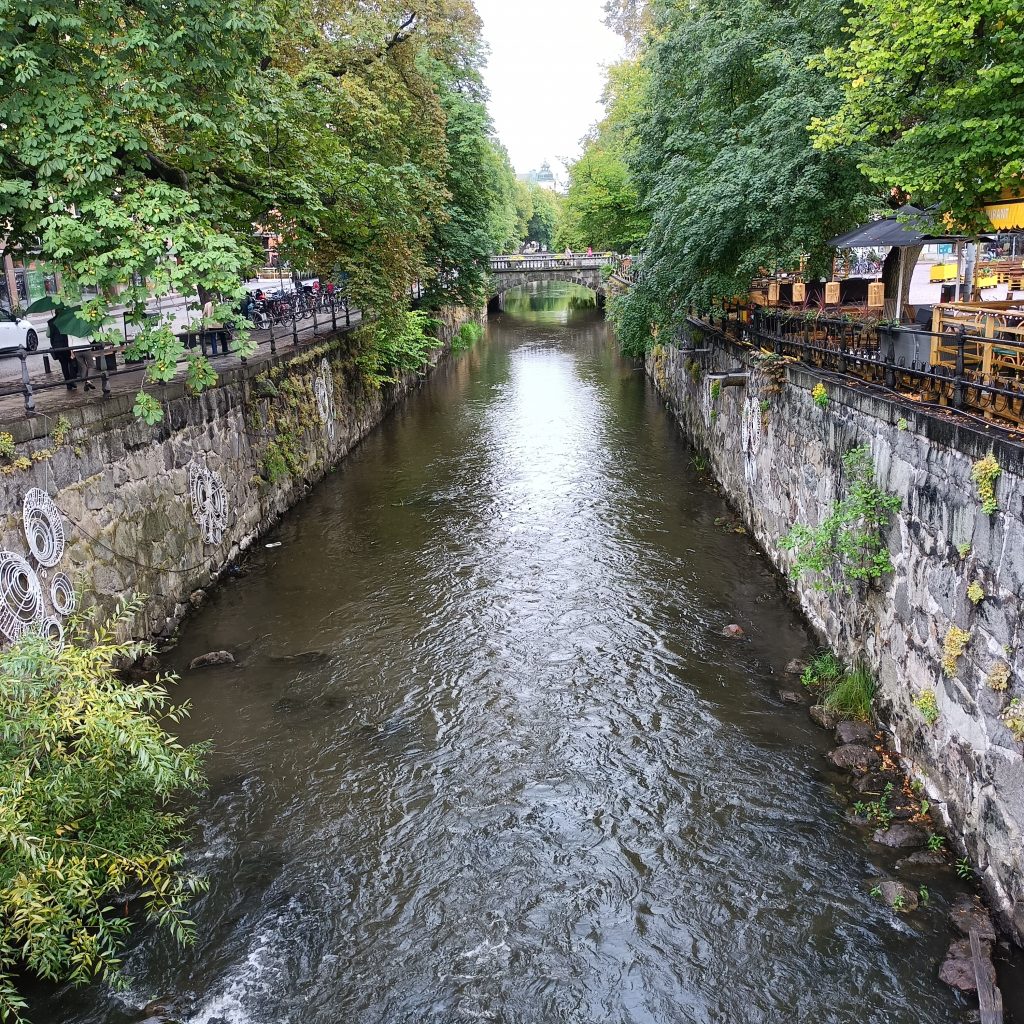 Fluss durch Uppsala