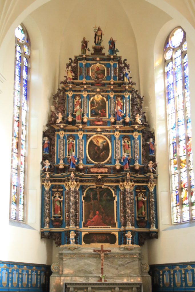Altar in der Kirche in Falun