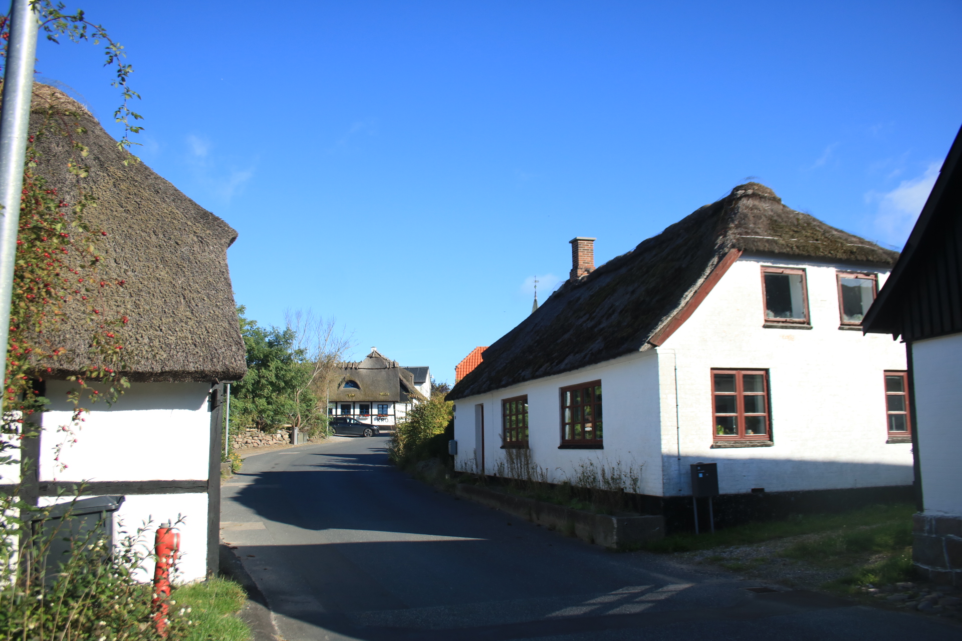 Alte Häuser auf Reersø