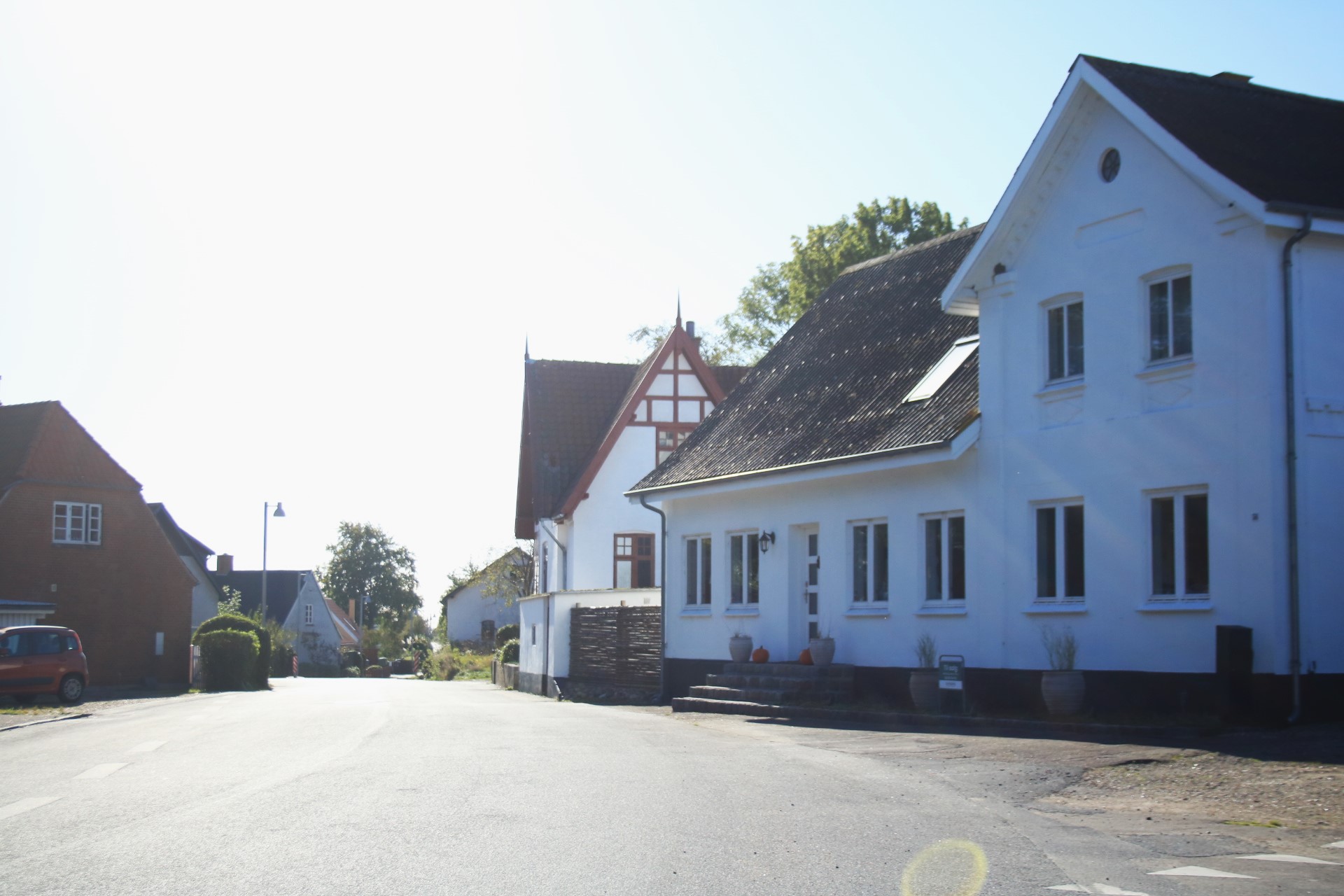 Alte Häuser auf Reersø