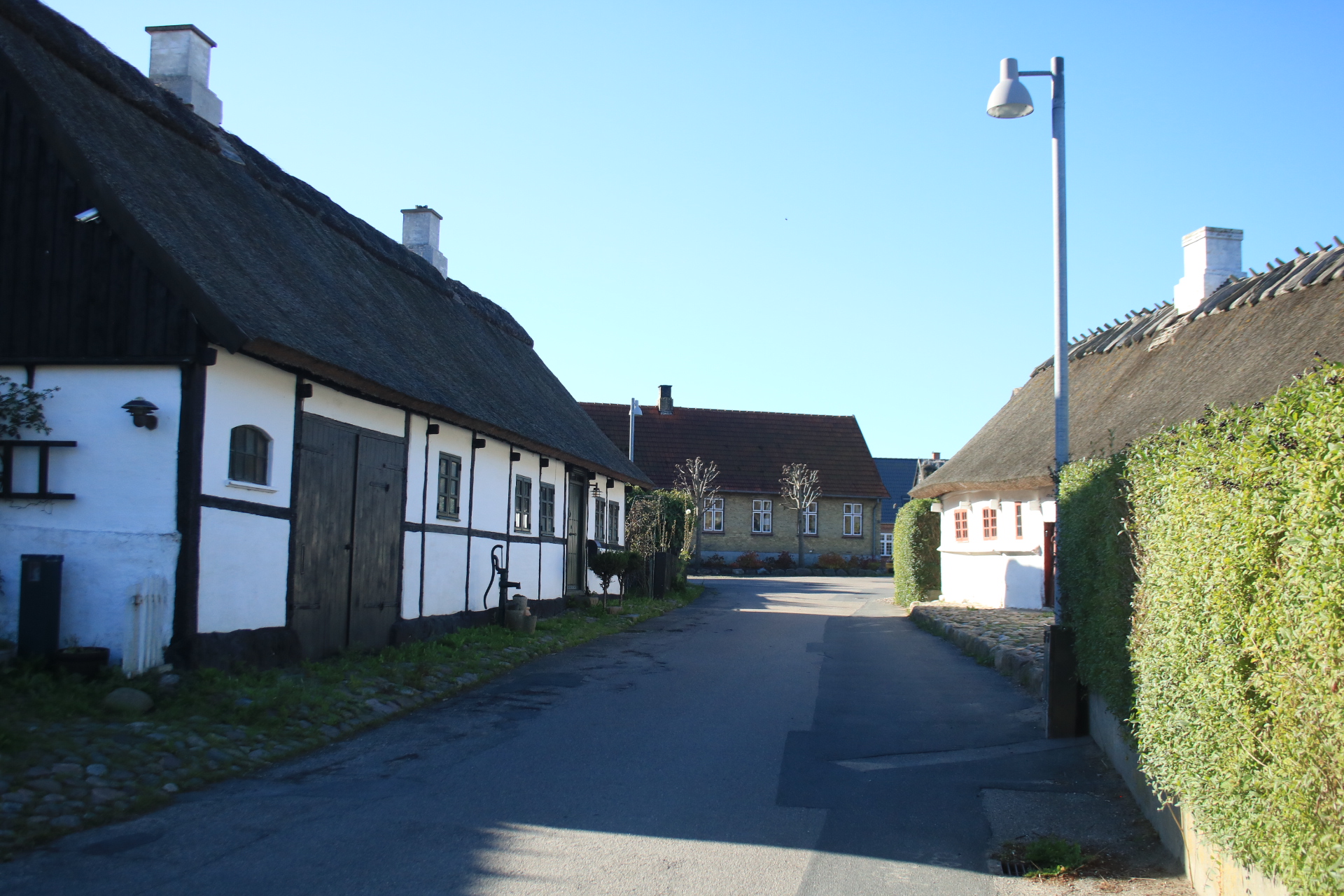 Alte Häuser auf Reersø