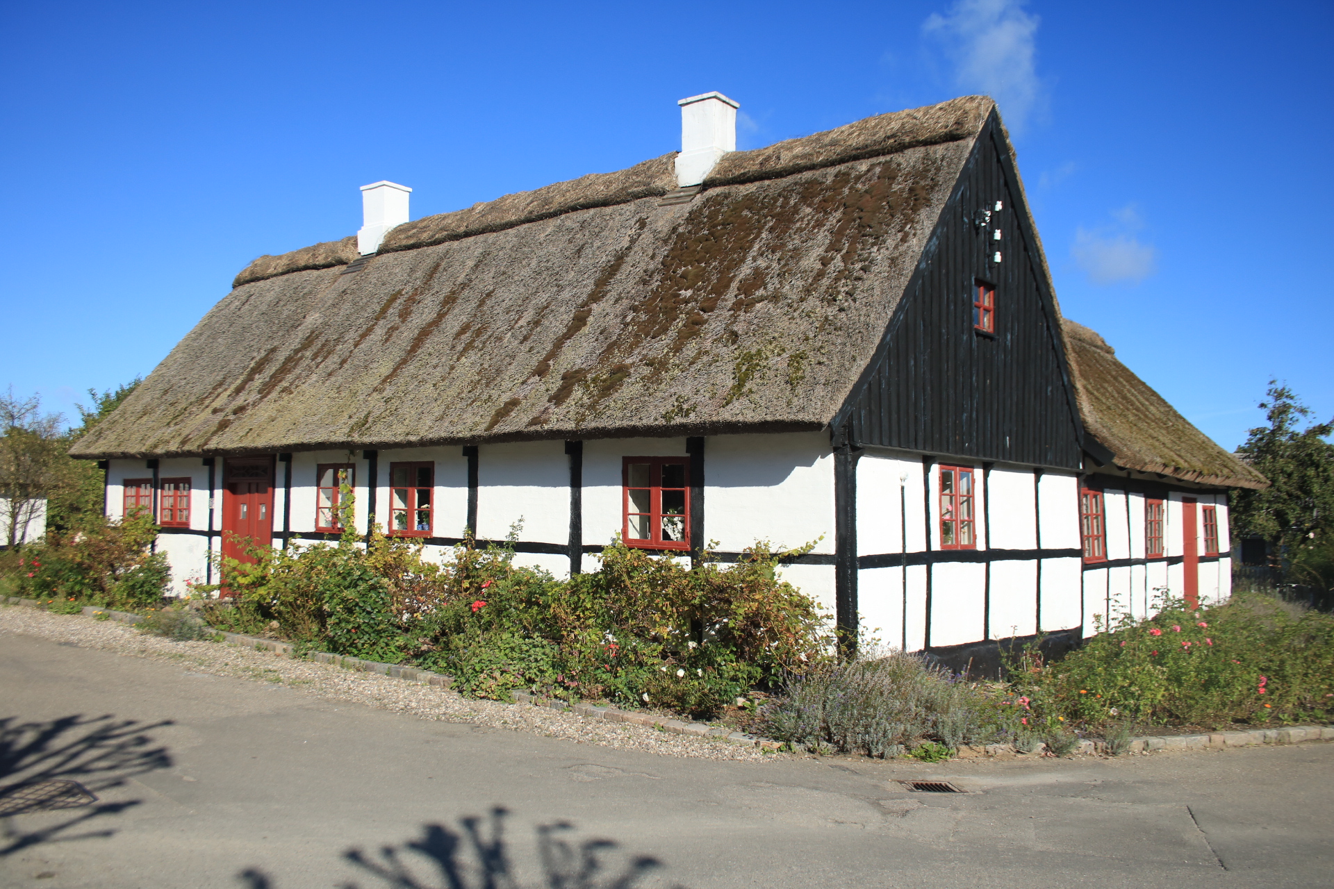 Alte Häuser auf Reersø