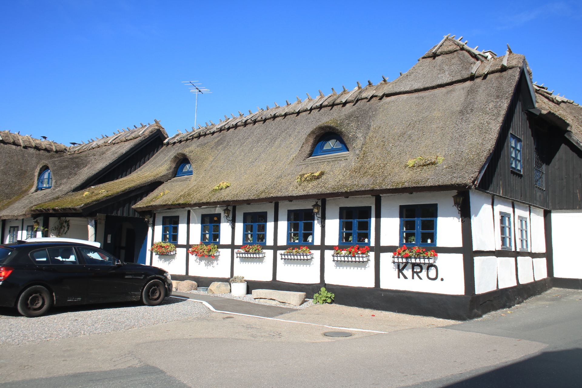 Alte Häuser auf Reersø