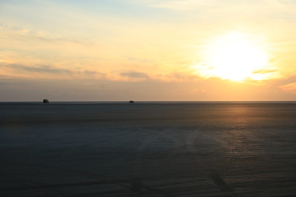 Sonnenuntergang auf Rømø