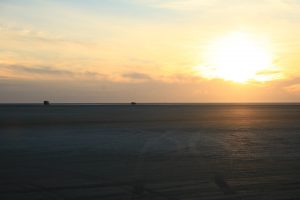 Sonnenuntergang auf Rømø