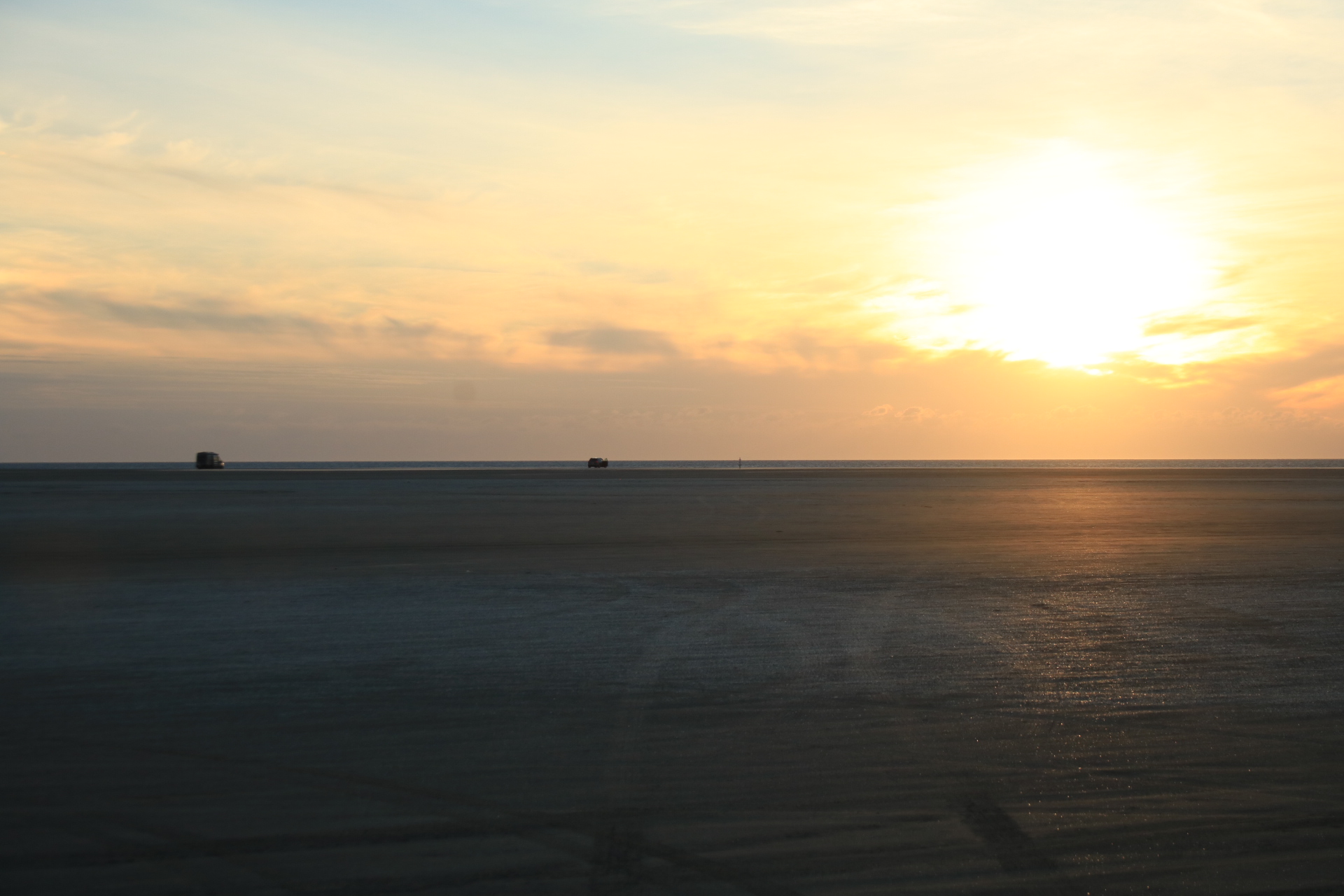 Sonnenuntergang auf Rømø