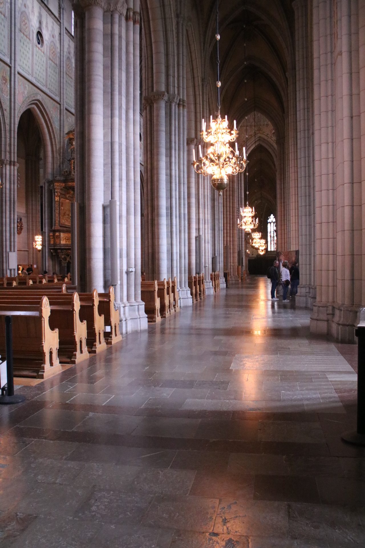 Seitenschiff im Dom von Uppsala