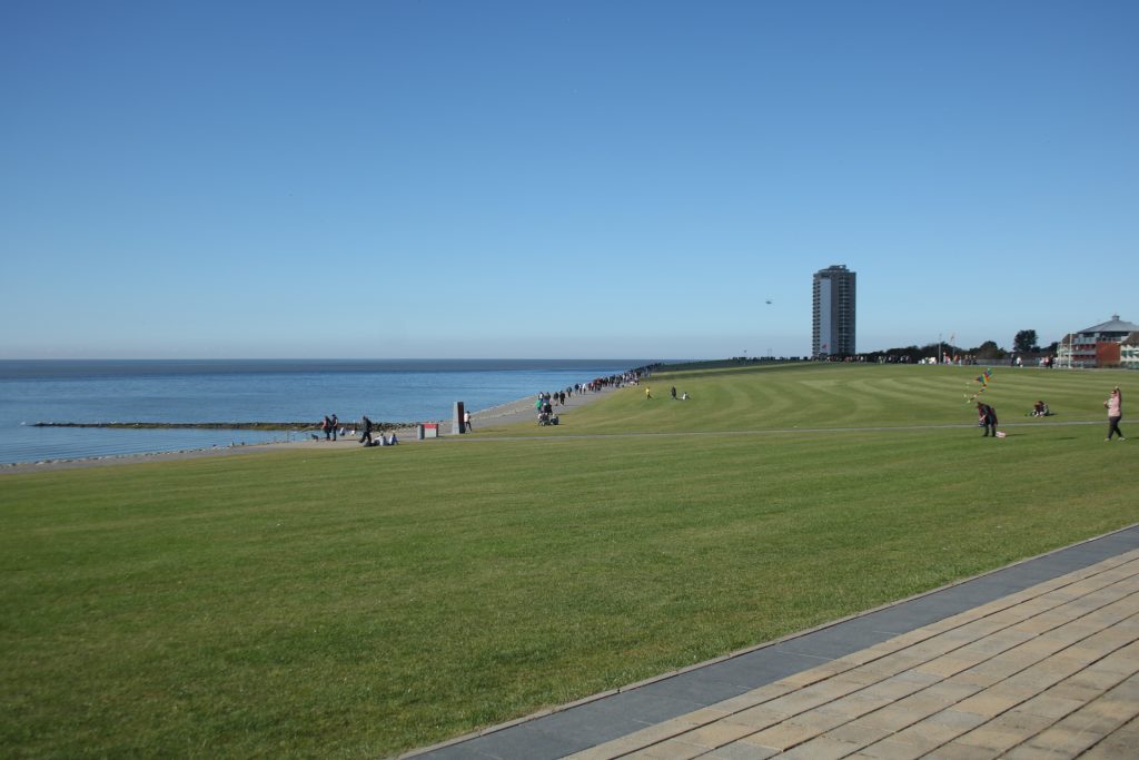 Park am Meer bei Büsum