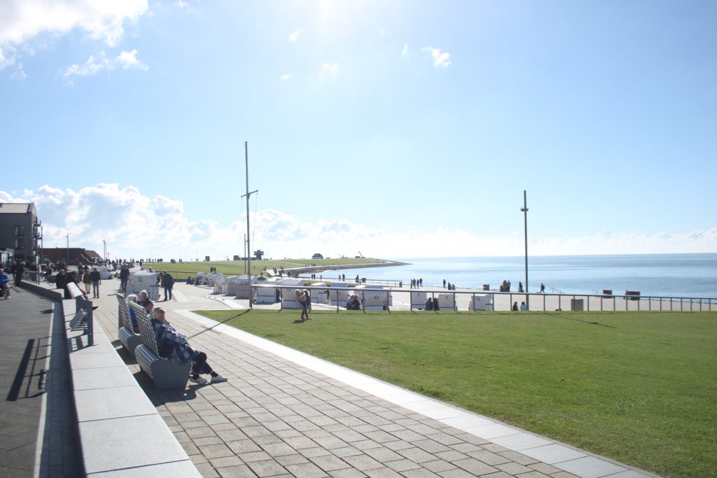 Park am Meer bei Büsum
