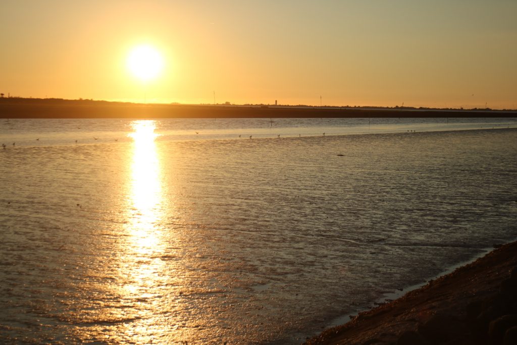 Sonnenuntergang am Meer