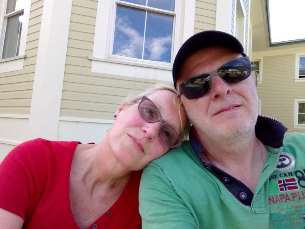Tim und Elke im Yukon